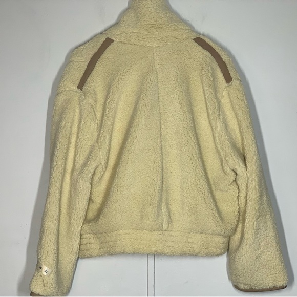 FREE PEOPLE Joplin Womens Cozy Jacket in Ivory - Picture 8 of 14